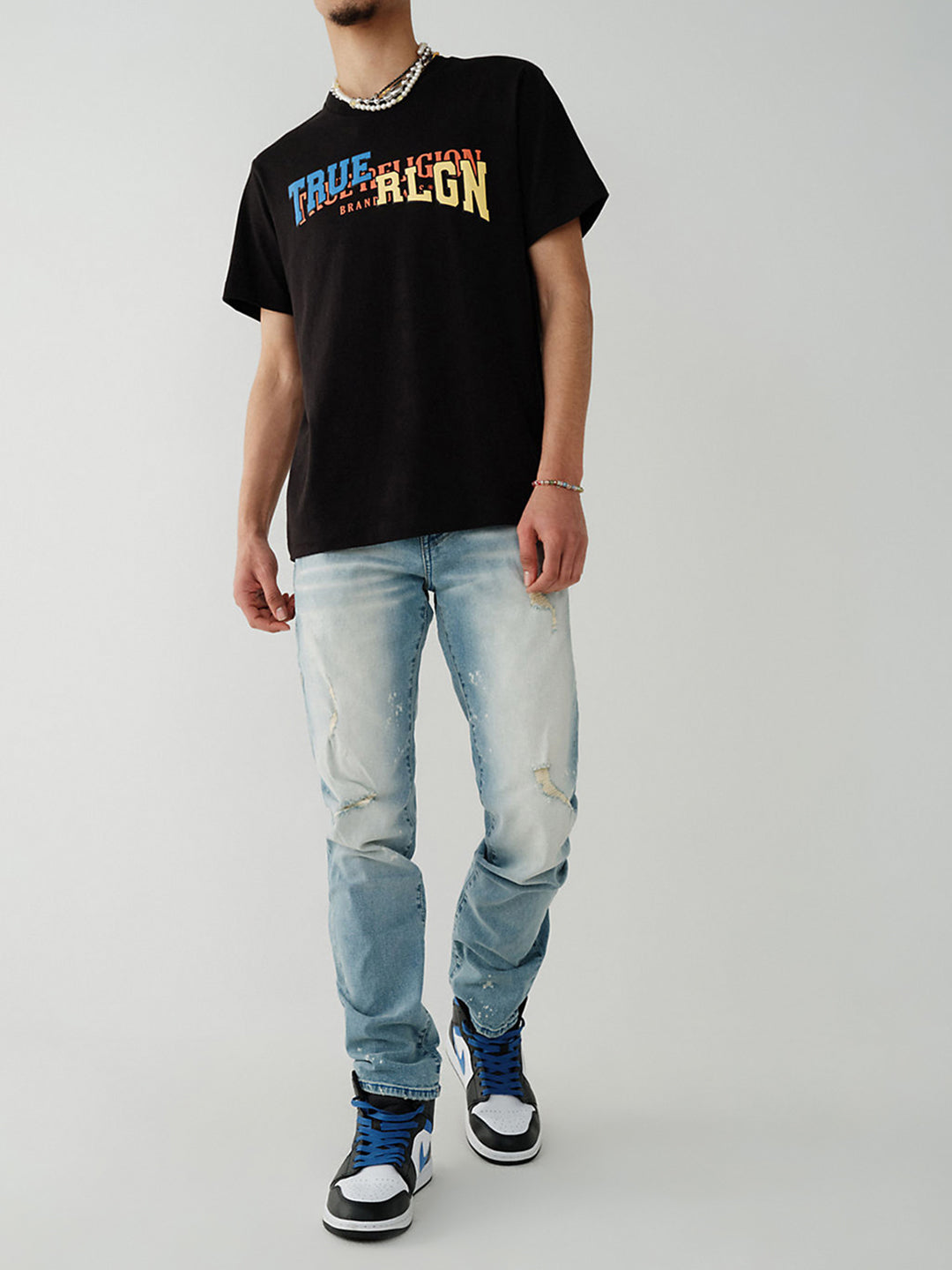 True Religion Skinny Blue Mid Rise Jeans