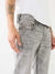 True Religion Men Grey Solid Slim Fit Mid-Rise Jeans