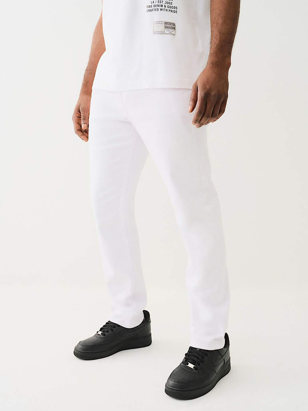 True Religion Men SN Rocco Slim Fit Mid Rise Jeans