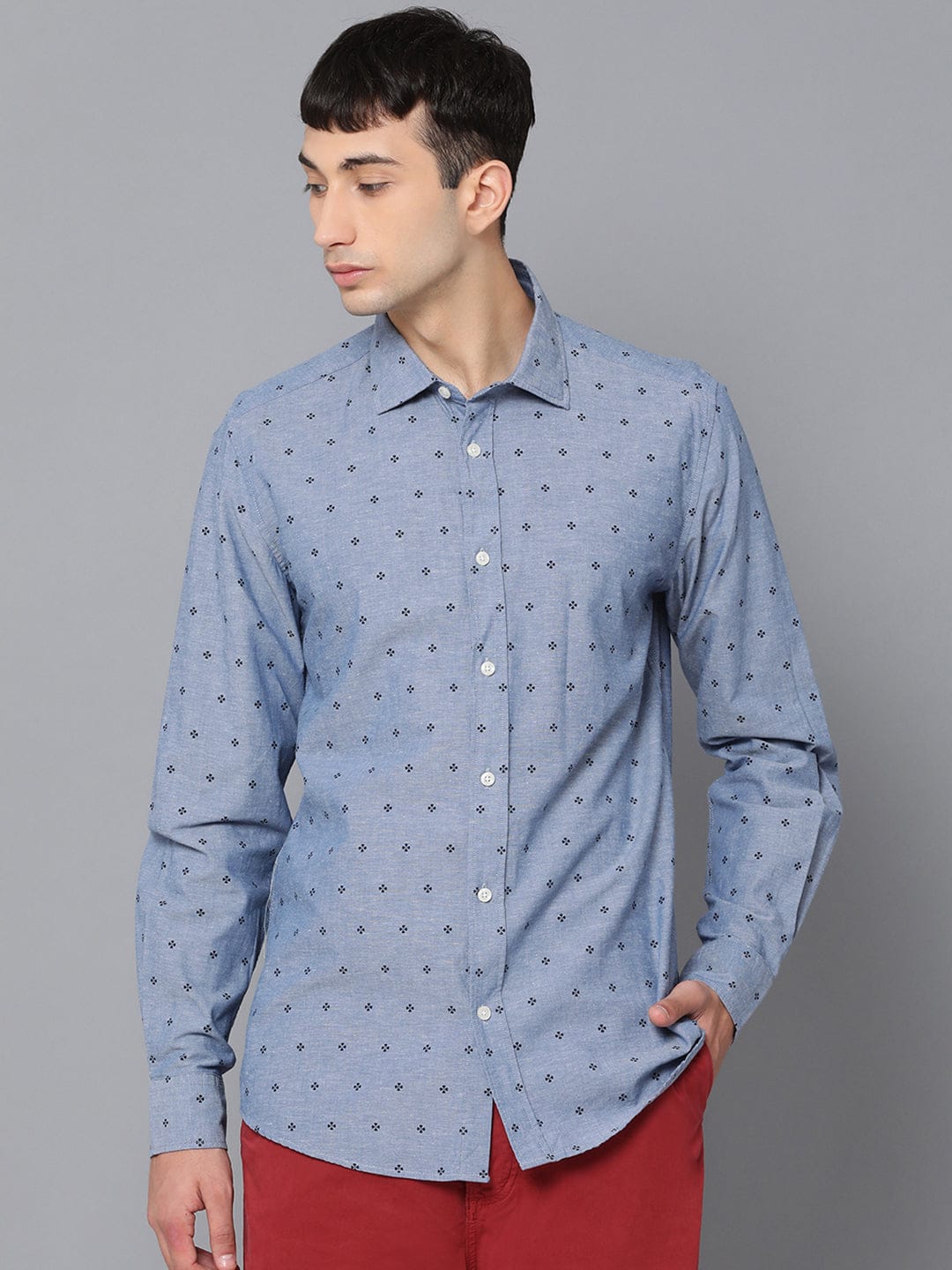 Antony Morato Men Blue Shirt