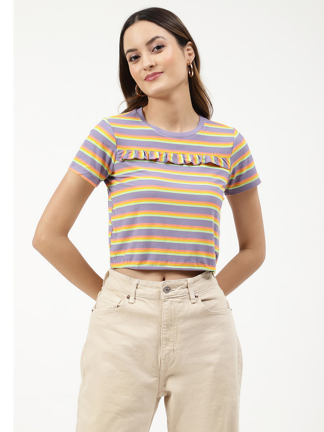 Elle Women Multi Tshirt