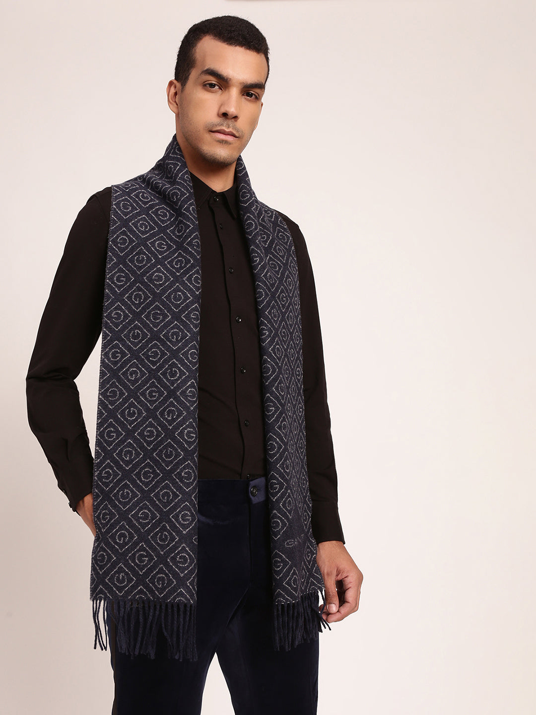 Gant Men Blue Scarf