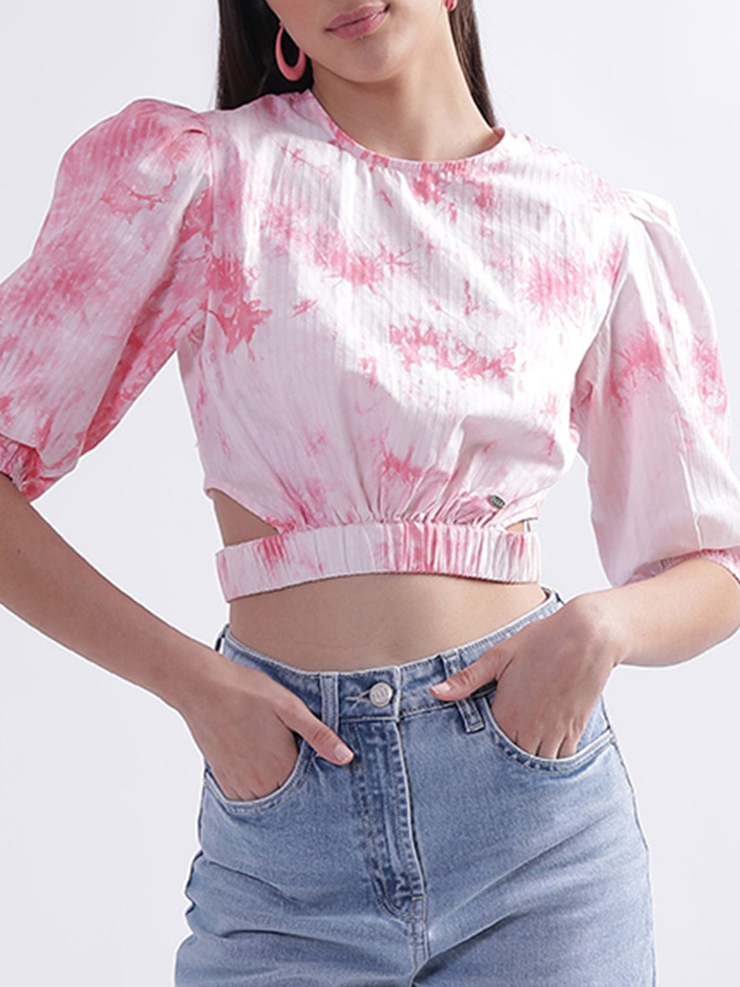 Elle Women White Top