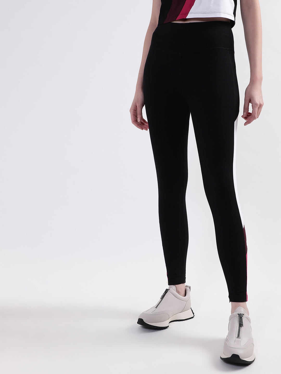 Shop DKNY Women Printed Regular Fit Leggings