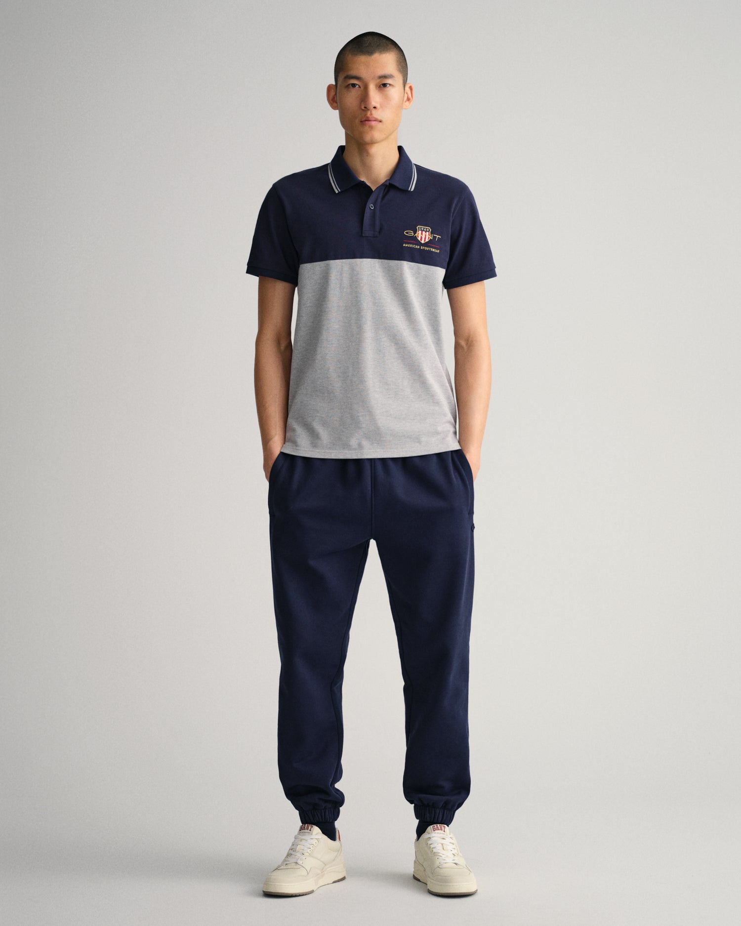 Gant Blue Regular Fit Polo T-Shirt
