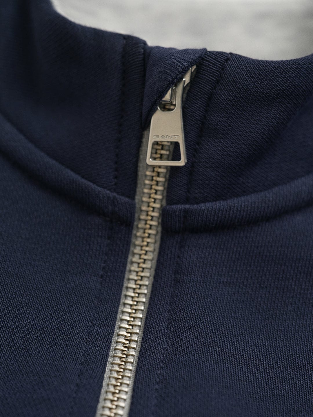 Gant Boys Grey Coloublocked Round Neck Sweatshirt