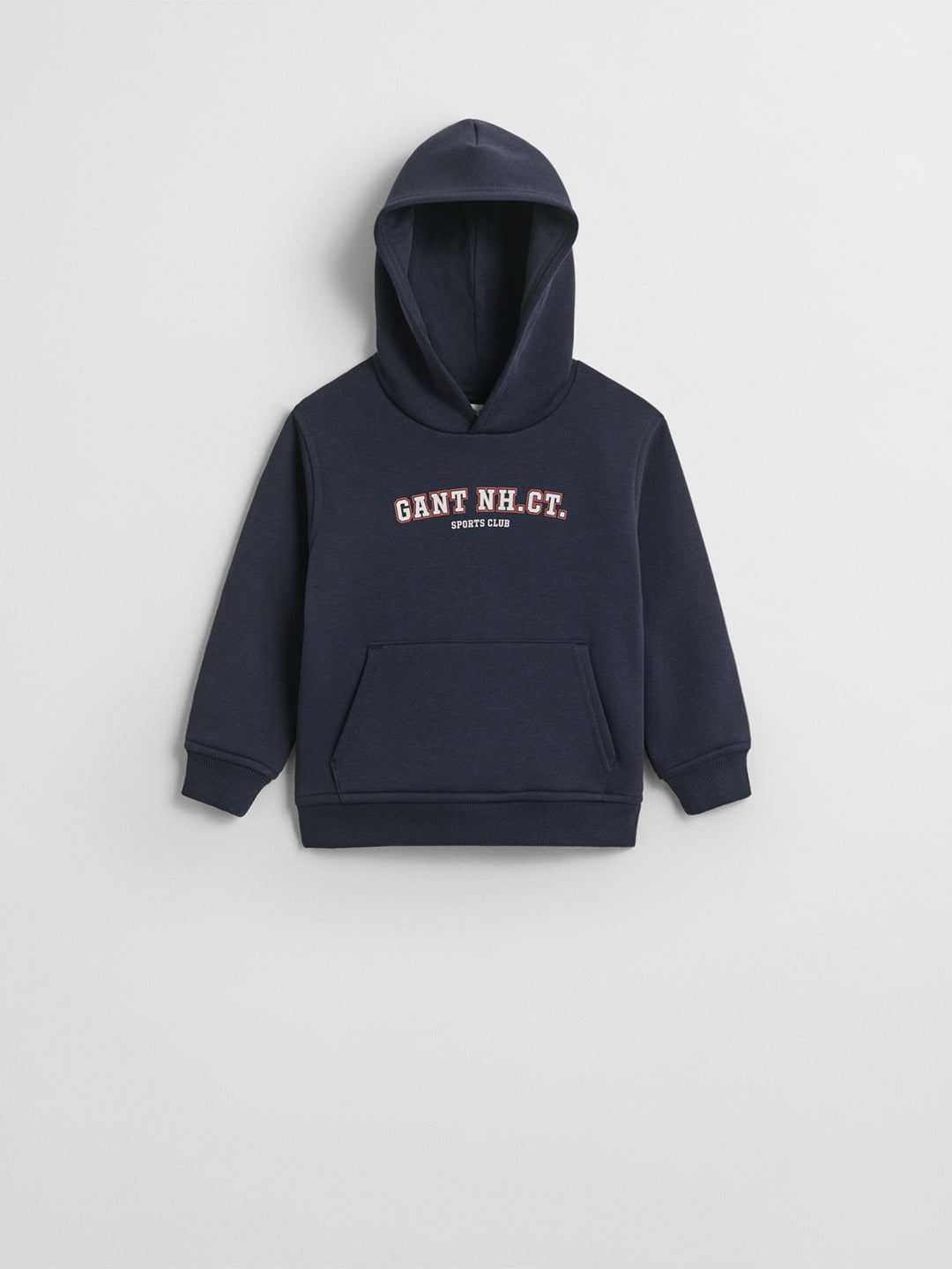 Gant Boys Blue Graphic Hooded Sweatshirt