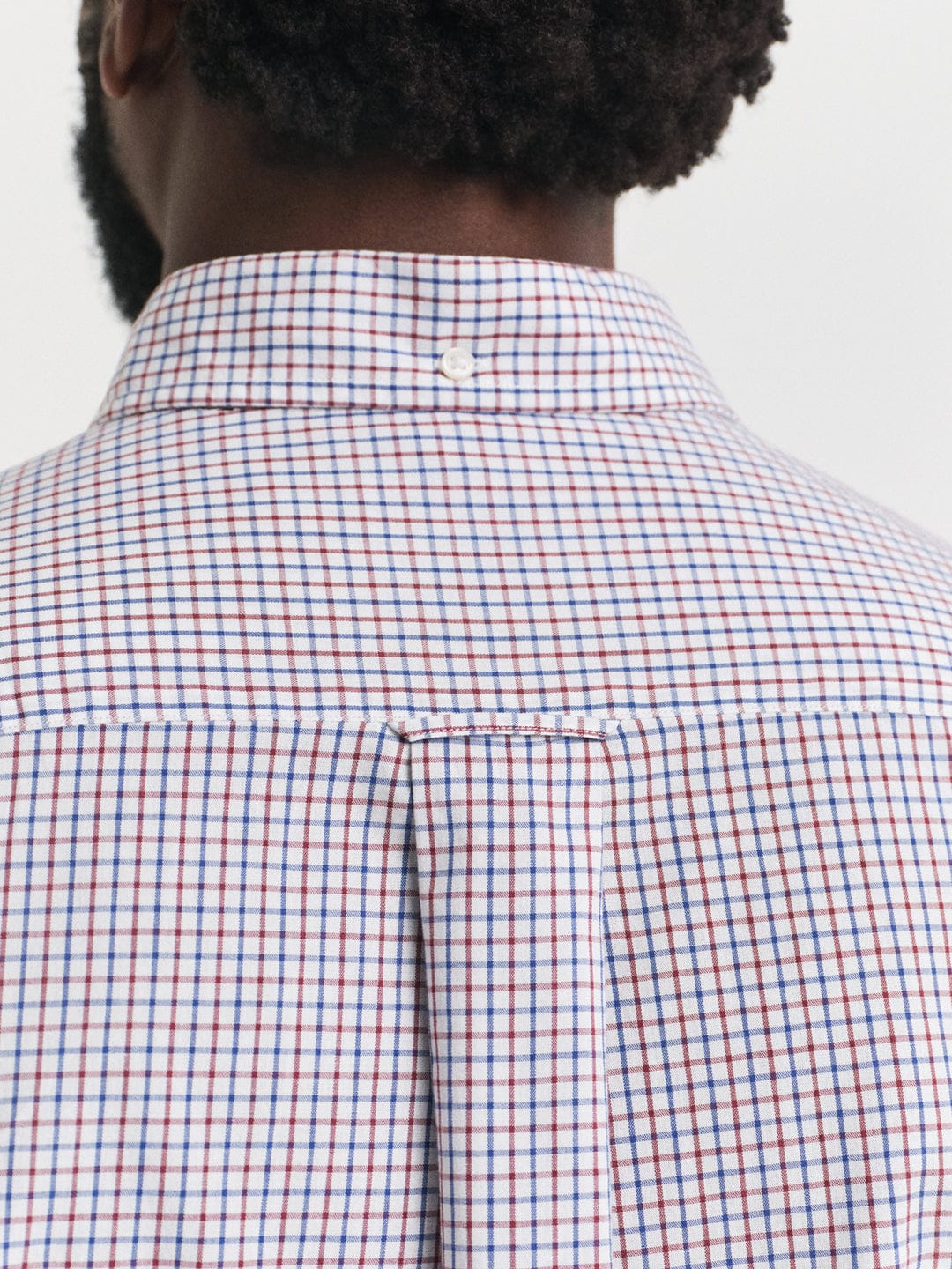 Gant Men Red Checks Collar Shirt