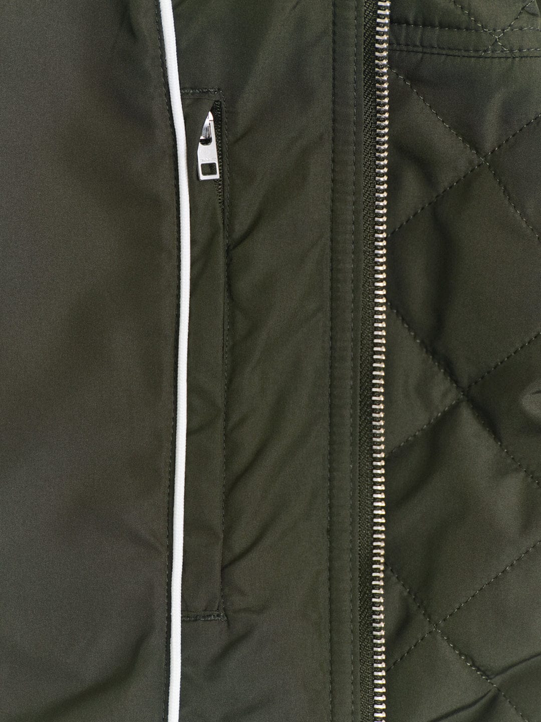 Gant Men Green Solid Collar Jacket