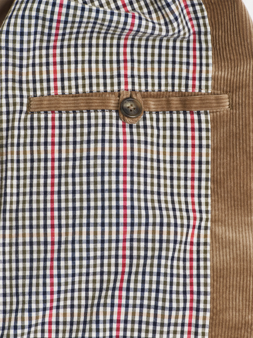 Gant Men Khaki Solid Collar Jacket