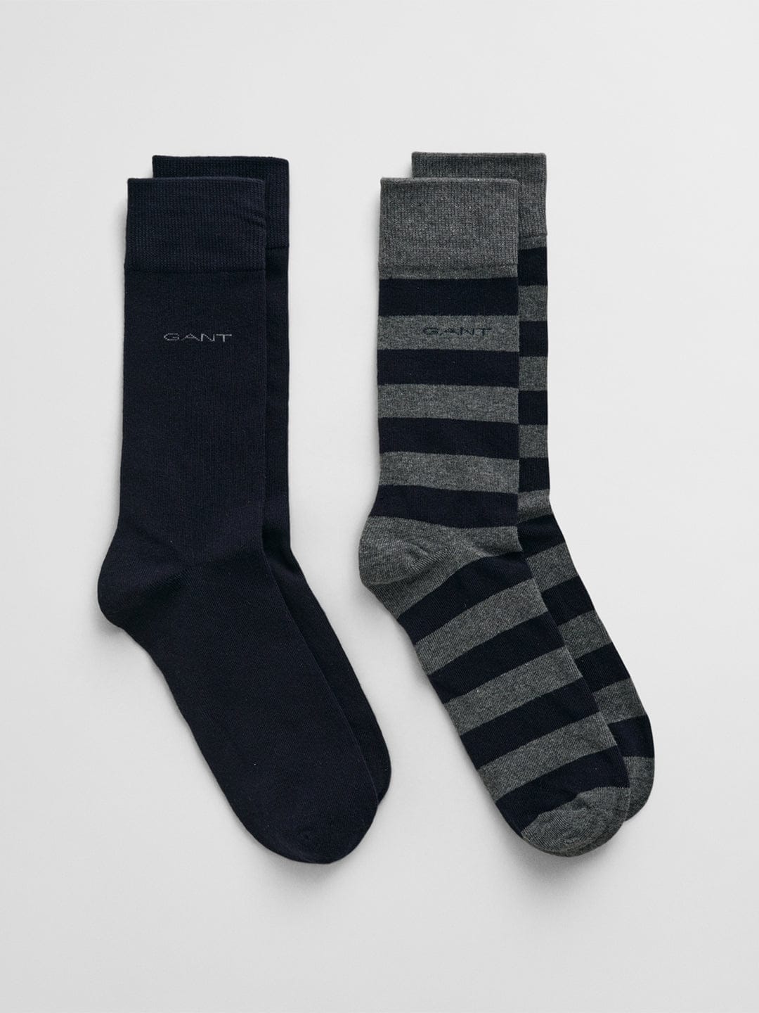 Gant Men Grey Barstripe Socks
