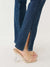 True Religion Women Blue Solid Slim Fit Mid-Rise Jeans