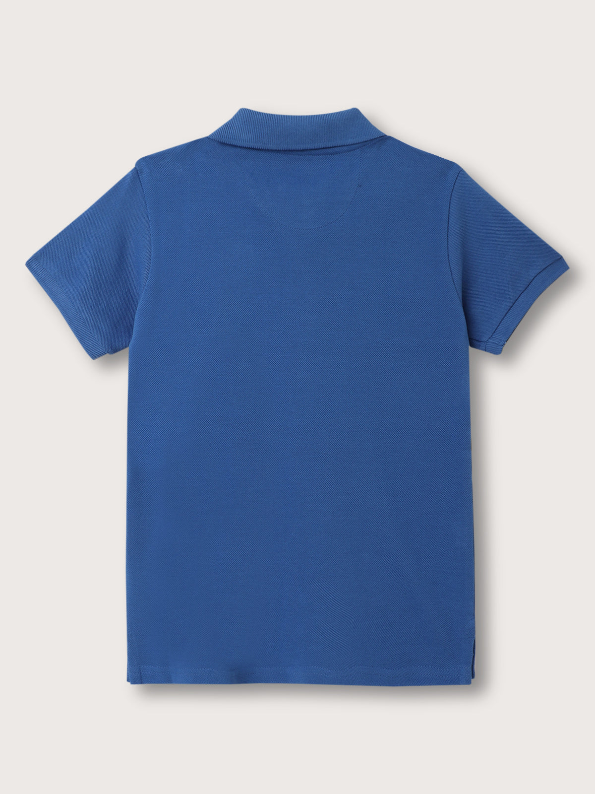 Blue Giraffe Boys Multi-Color Solid Polo Collar Short Sleeves Tshirt