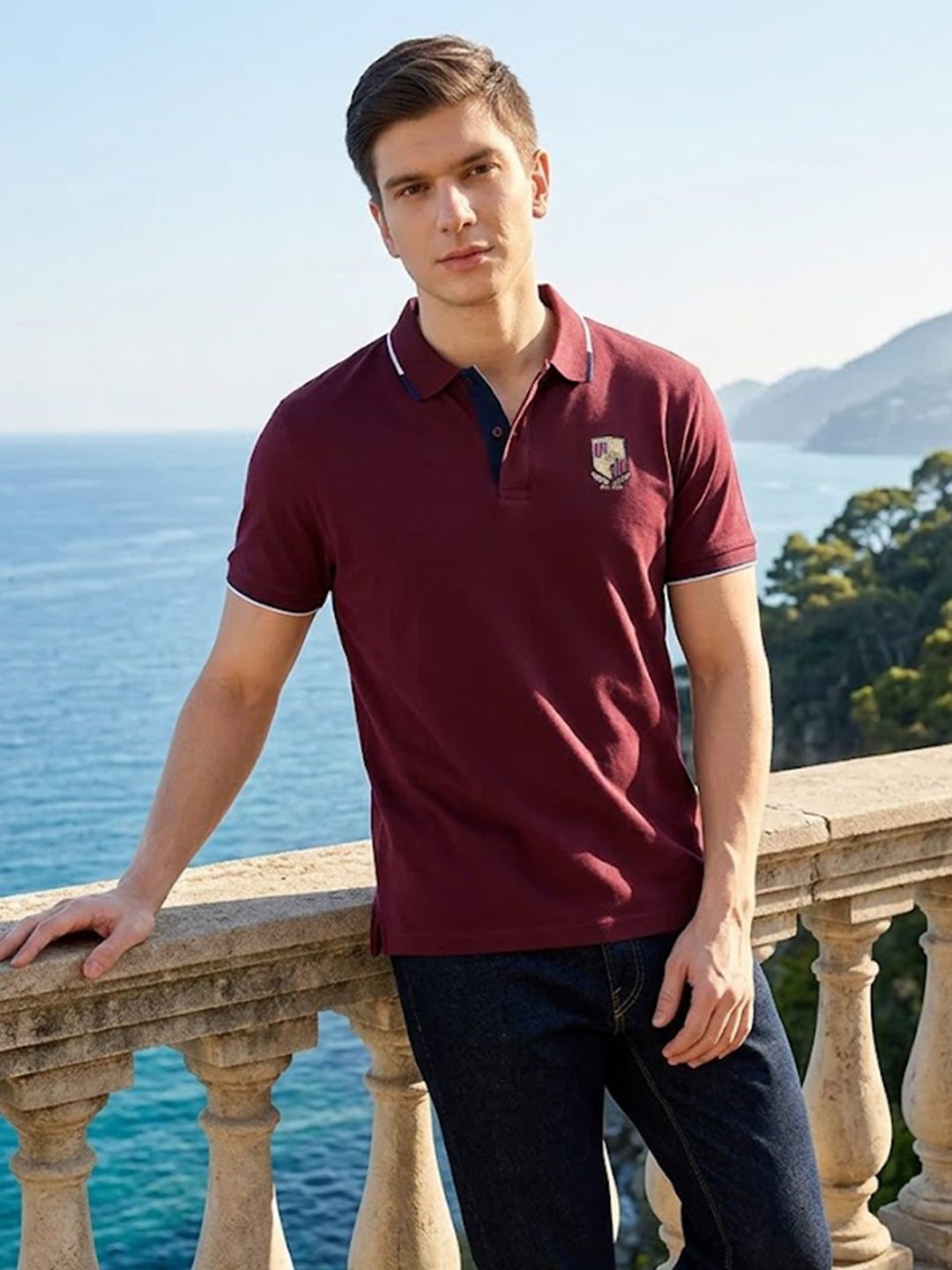 Iconic Red Fashion Regular fit Tshirt