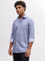 Bruun & Stengade Men Blue Striped Cutaway Collar Full Sleeves Shirt