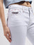 True Religion Women White Super Skinny Fit Mid-Rise Non Stretchable Jeans