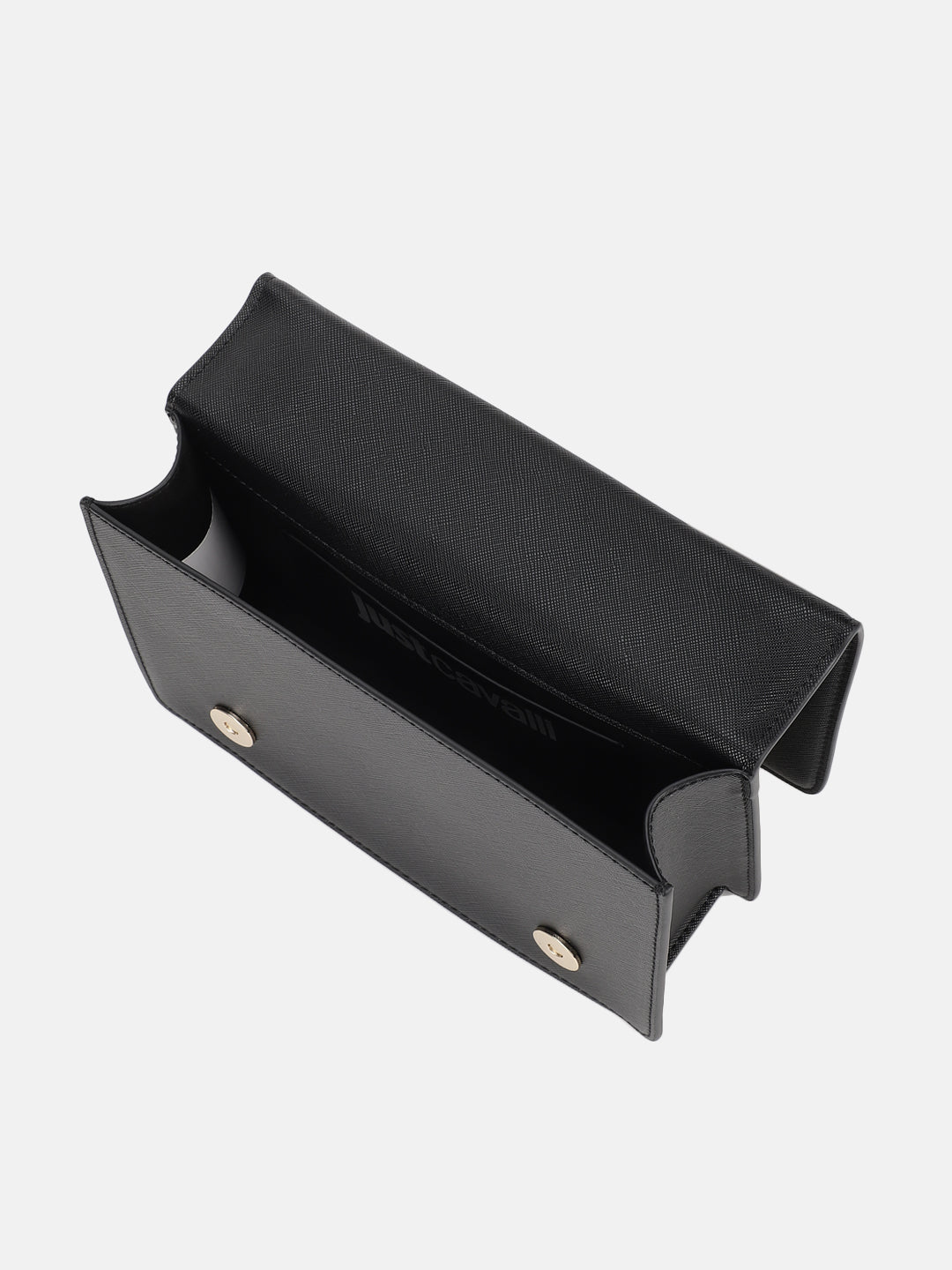 Just Cavalli Women Black Solid Crossbody Bag