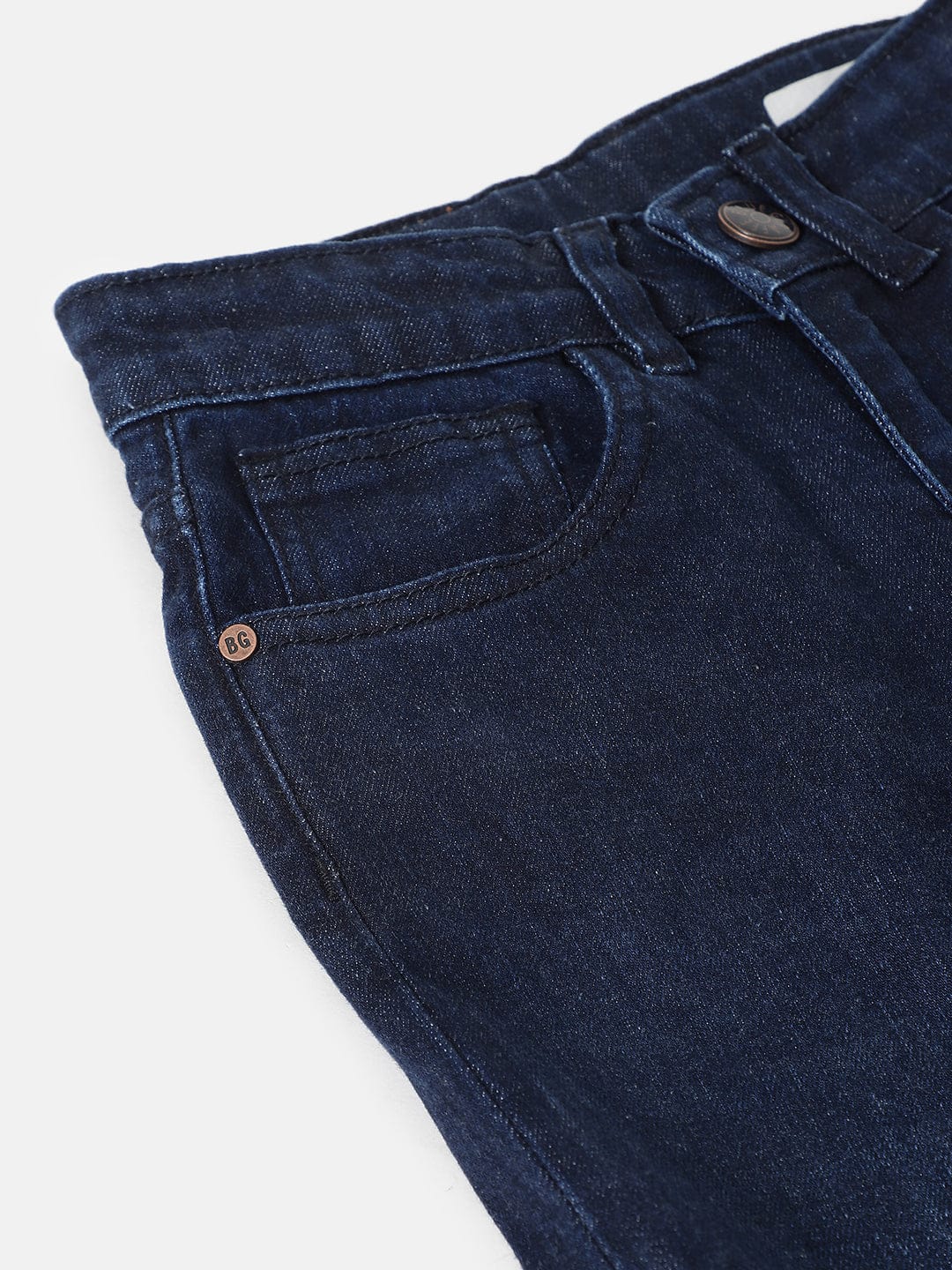 Blue Giraffe Boys Blue Slim Fit Jeans