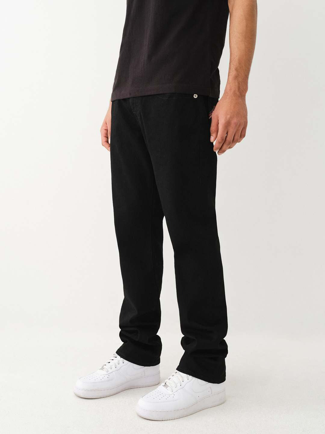 True Religion Men SN Ricky Straight Fit Mid Rise Jeans