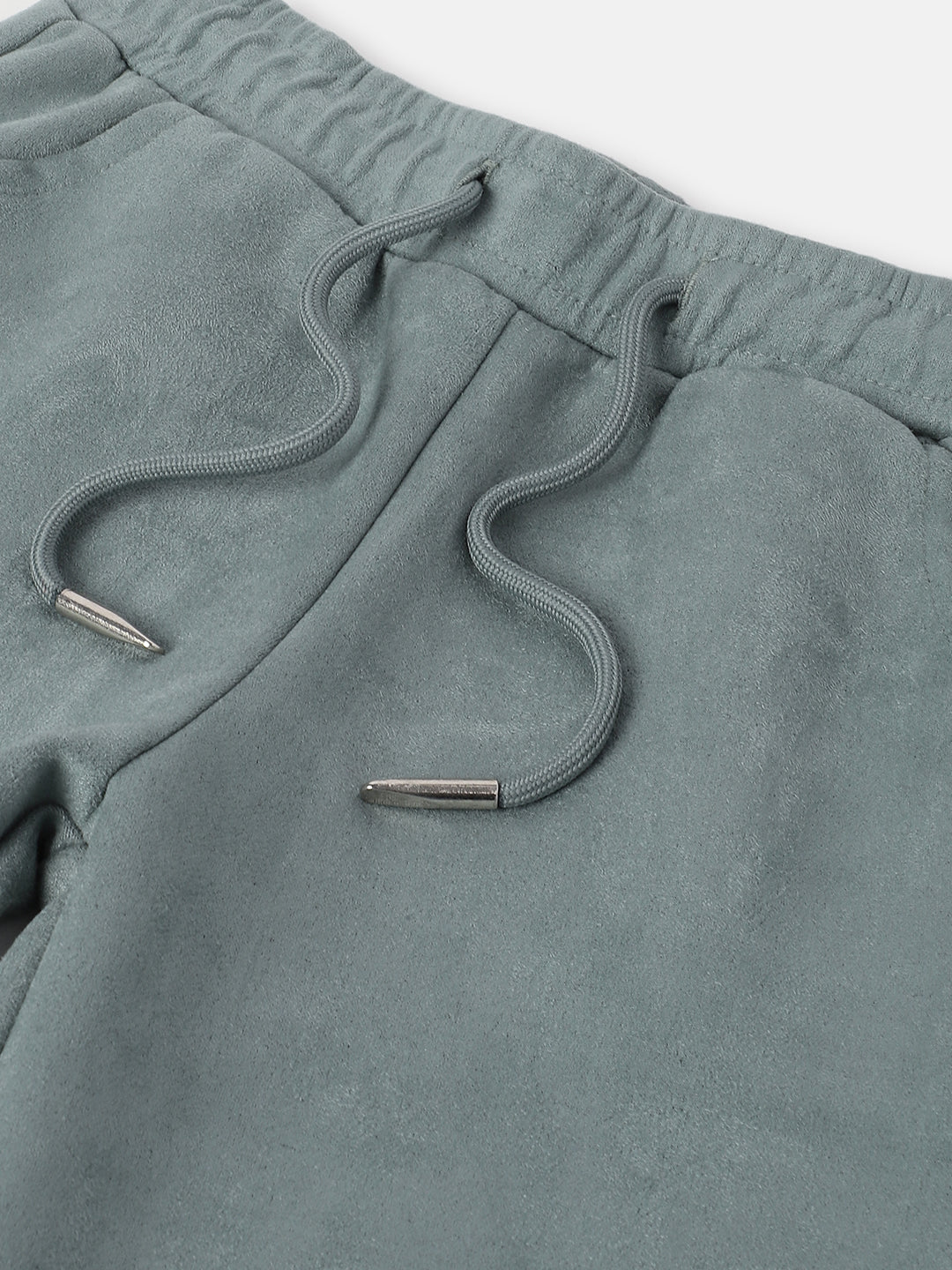 Elle Girls Green Solid Relaxed Fit Joggers Style Sweatpant