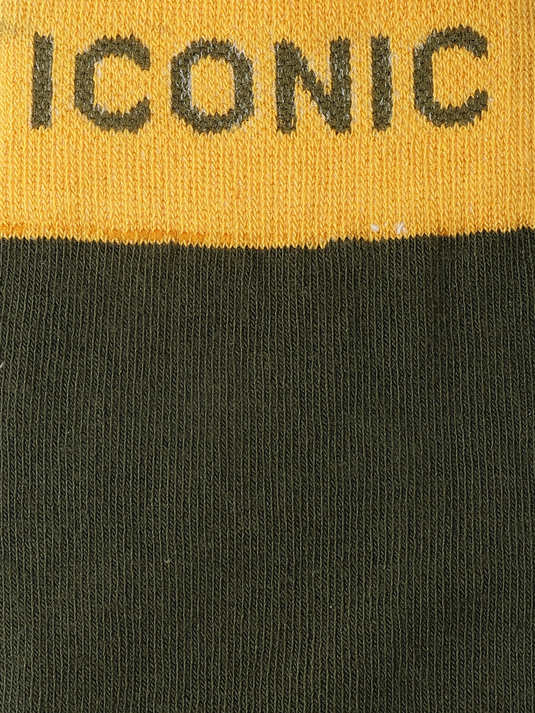 Iconic Men Multicolour Patterned Calf Length Socks (Pack of 1)