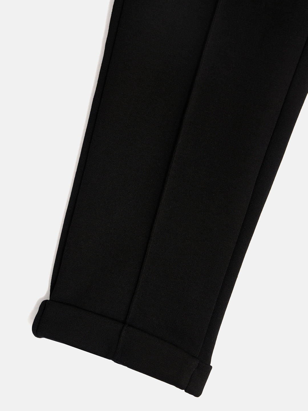 Antony Morato Boys Black Solid Slim Fit Sweatpant