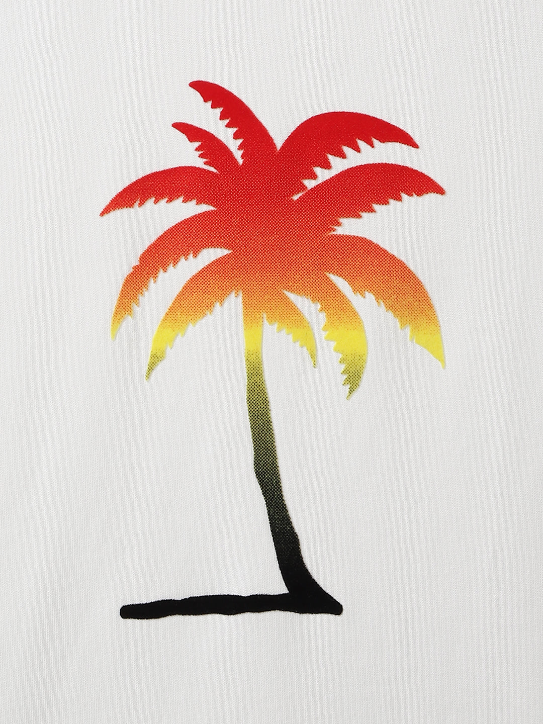 Antony Morato Boys White Printed Round Neck Short Sleeves Tshirt