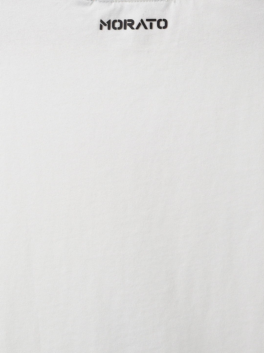 Antony Morato Boys White Printed Round Neck Short Sleeves Tshirt