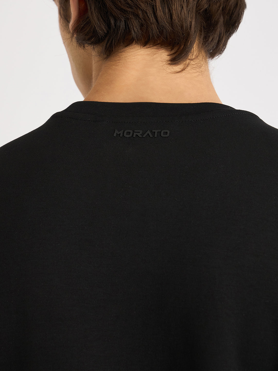 Antony Morato Men Black Printed Round Neck Full Sleeves Sweatshirt