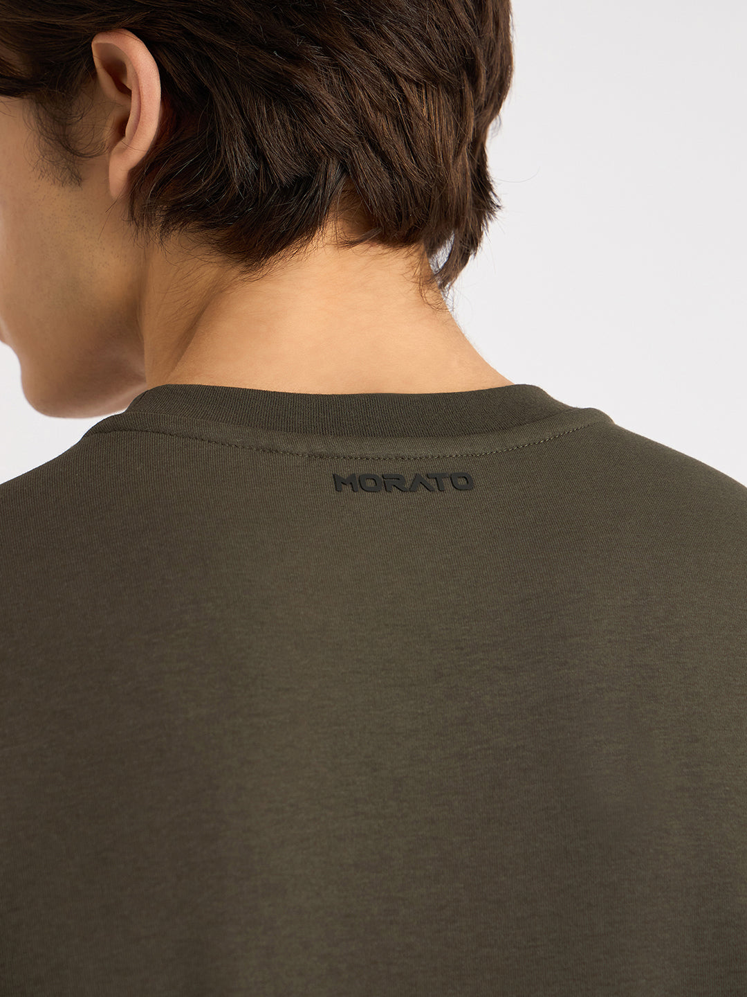 Antony Morato Men Green Printed Round Neck Full Sleeves Sweatshirt