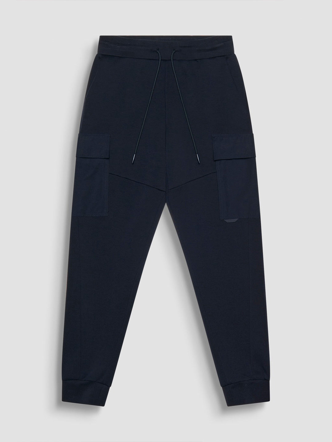 Antony Morato Men Blue Solid Regular Fit Mid-Rise Jogger Style Track Pants