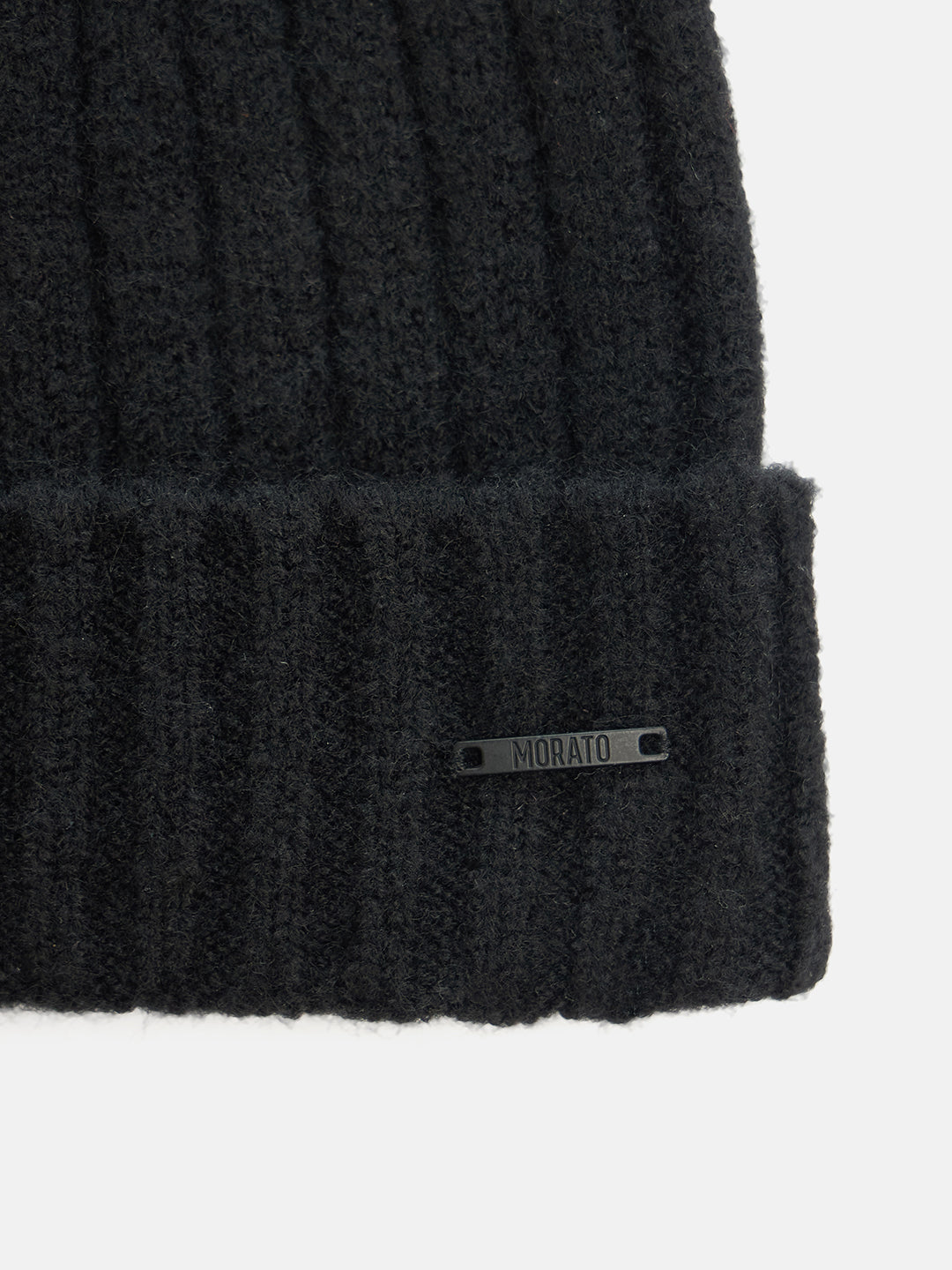 Antony Morato Men Black Solid Beanies