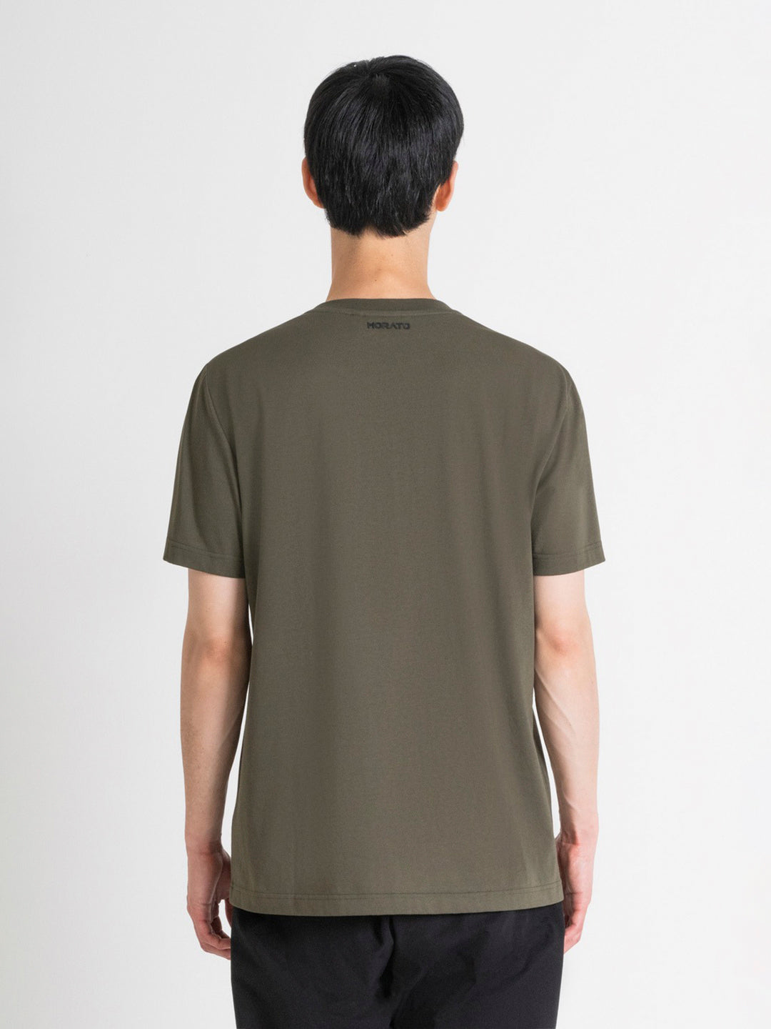 Antony Morato Men Green Printed Round Neck Short Sleeves Tshirt