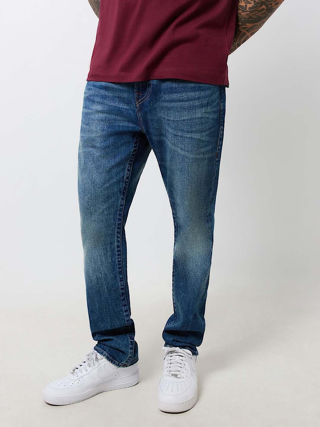 True Religion Men SN Geno Skinny Fit Medium Wash Jeans