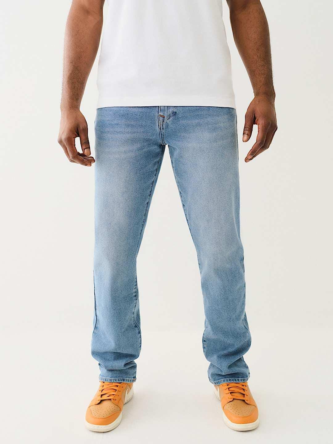 True Religion Men SN Ricky Straight Fit Medium Wash Jeans