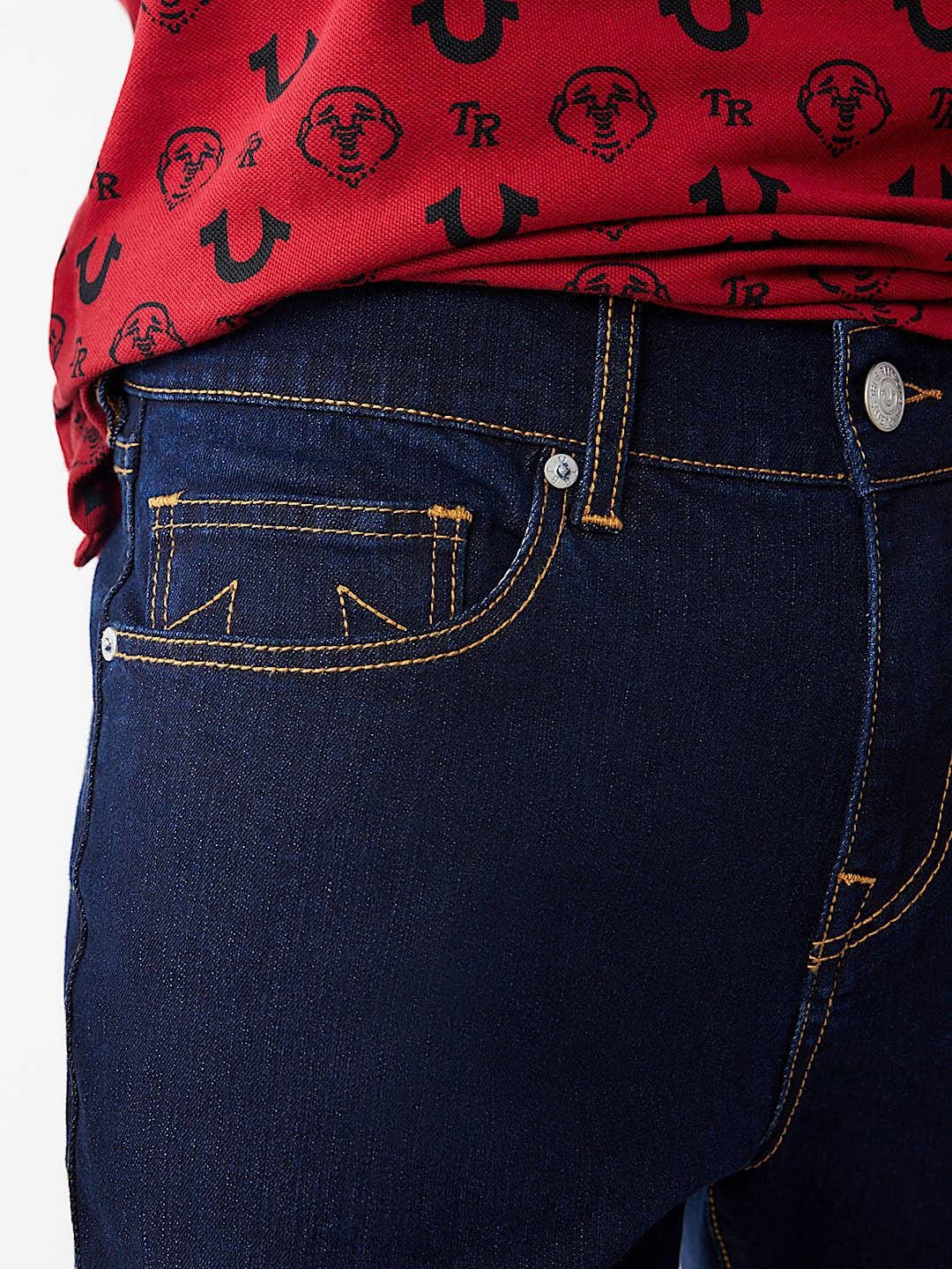 True Religion Men SN Rocco Slim Fit Dark Wash Jeans