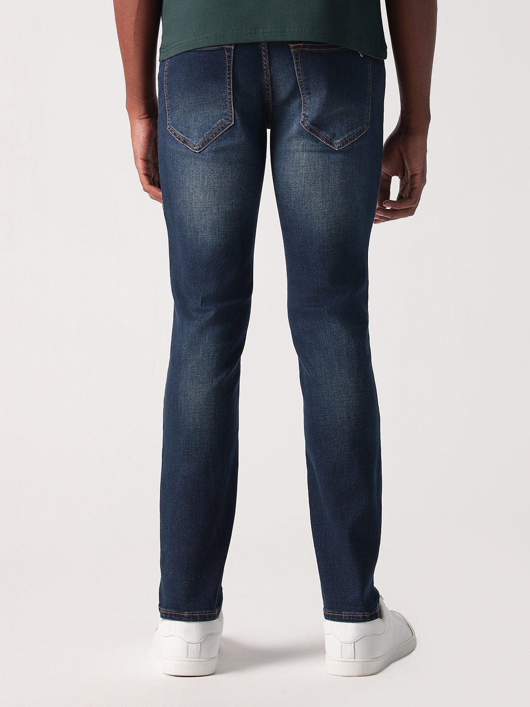 True Religion Men Metal HS Rocco Slim Fit Dark Wash Jeans