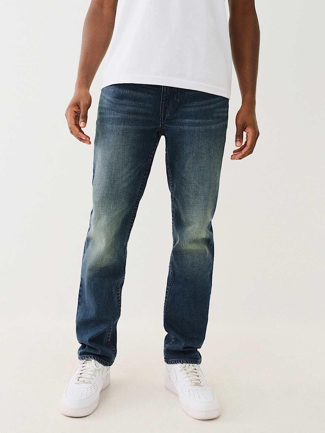 True Religion Men SN Rocco Slim Fit Dark Wash Jeans