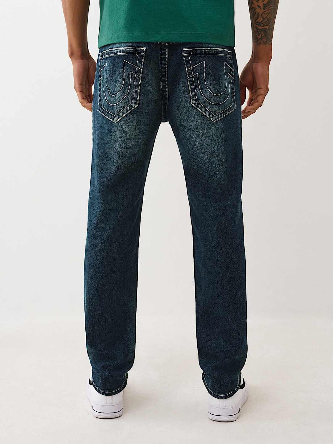 TRUE RELIGION Men ROCCO SN Blue Jeans