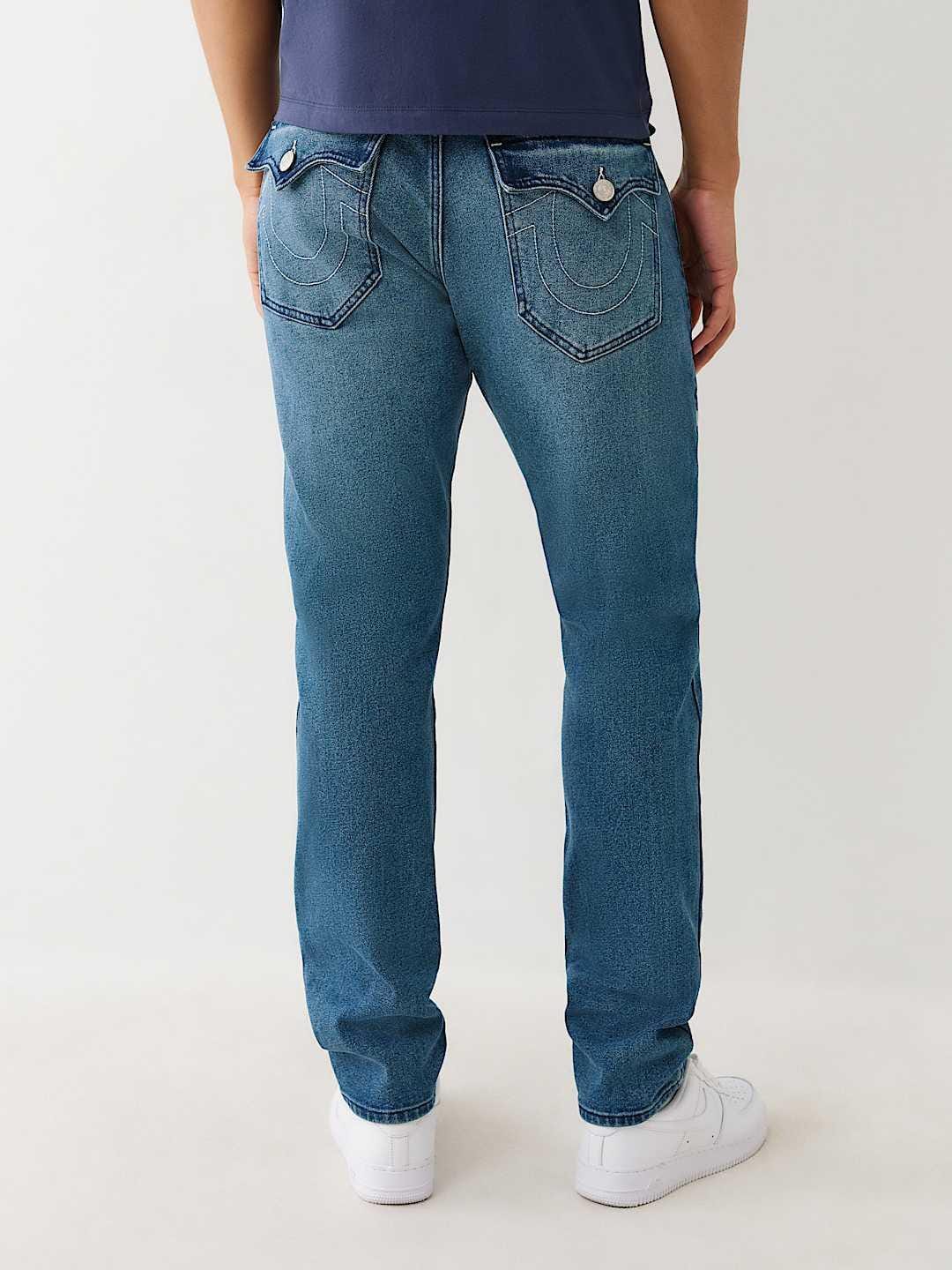 True Religion Men SN Rocco Slim Fit Medium Wash Jeans