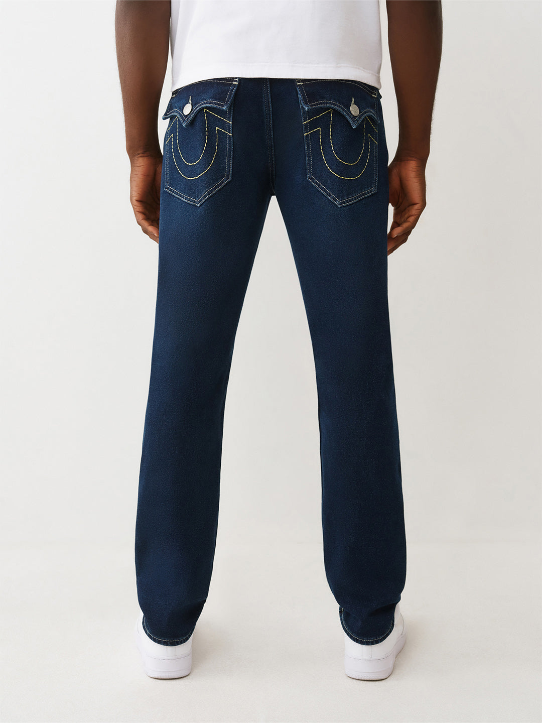 TRUE RELIGION Men Navy Blue SN Slim Fit Jeans