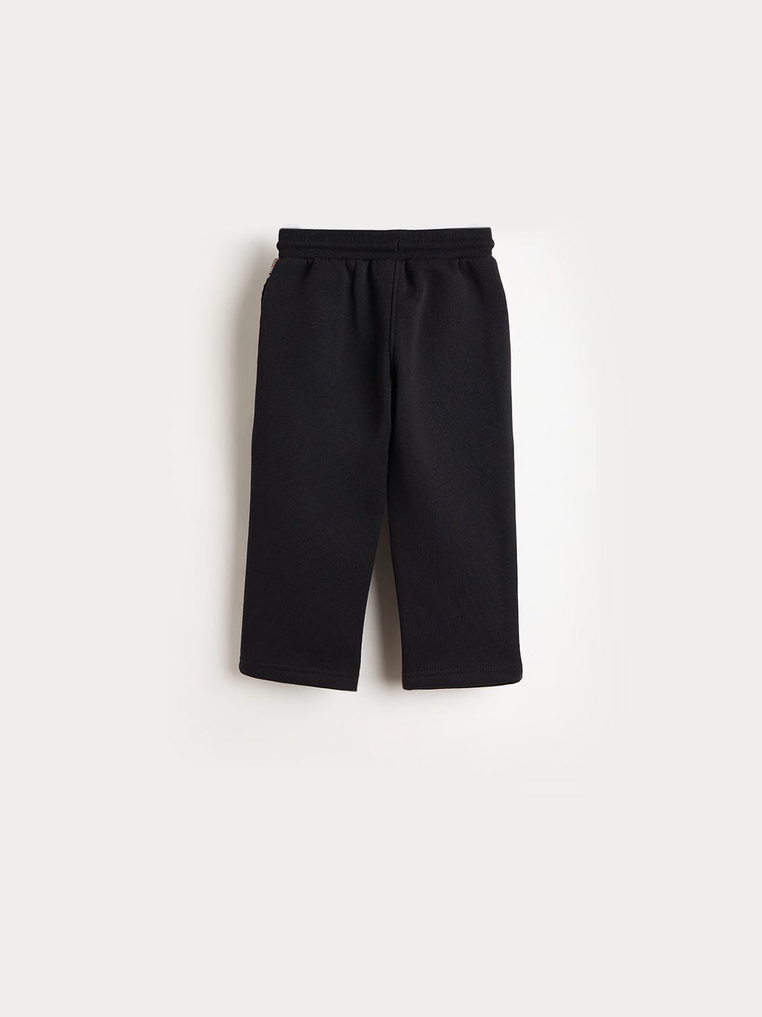 Blue Giraffe Girls Jogger Black Solid Sweatpant