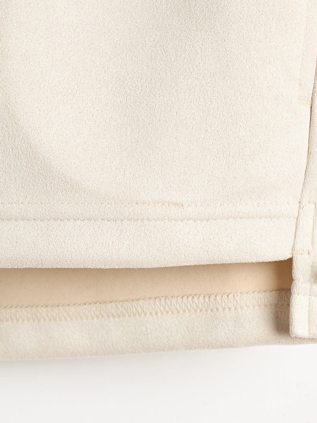 Elle Girls Cream Textured Round Neck Sweatshirt