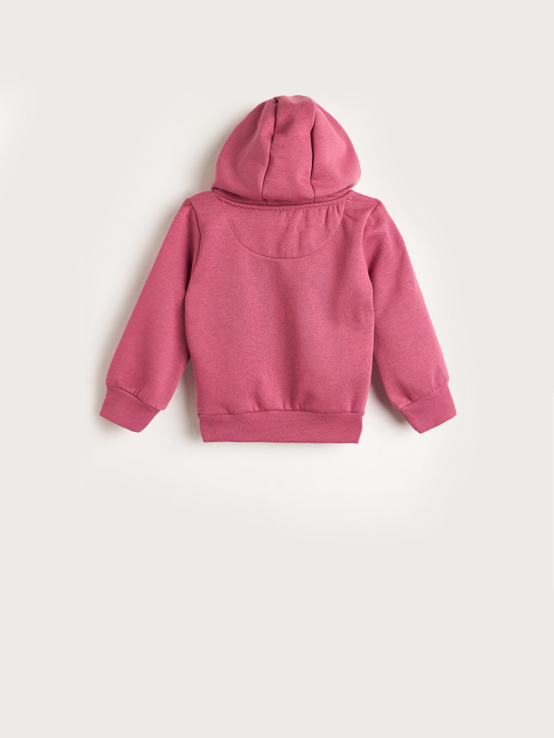 Elle Girls Regular Fit Pink Floral Sweatshirt