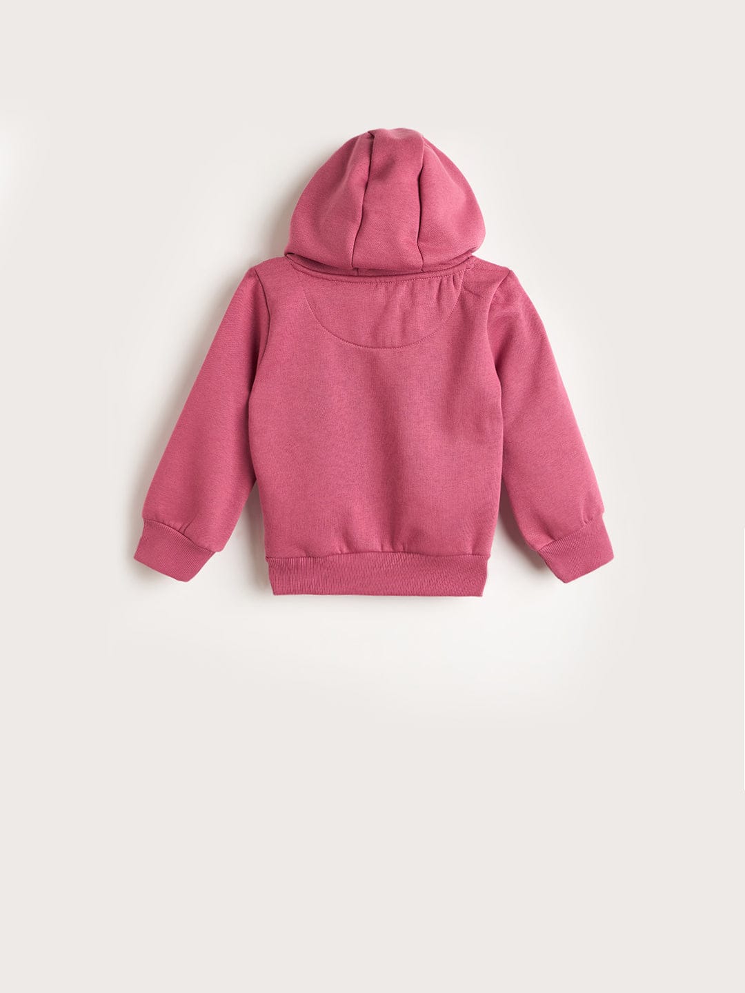 Elle Girls Regular Fit Pink Floral Sweatshirt