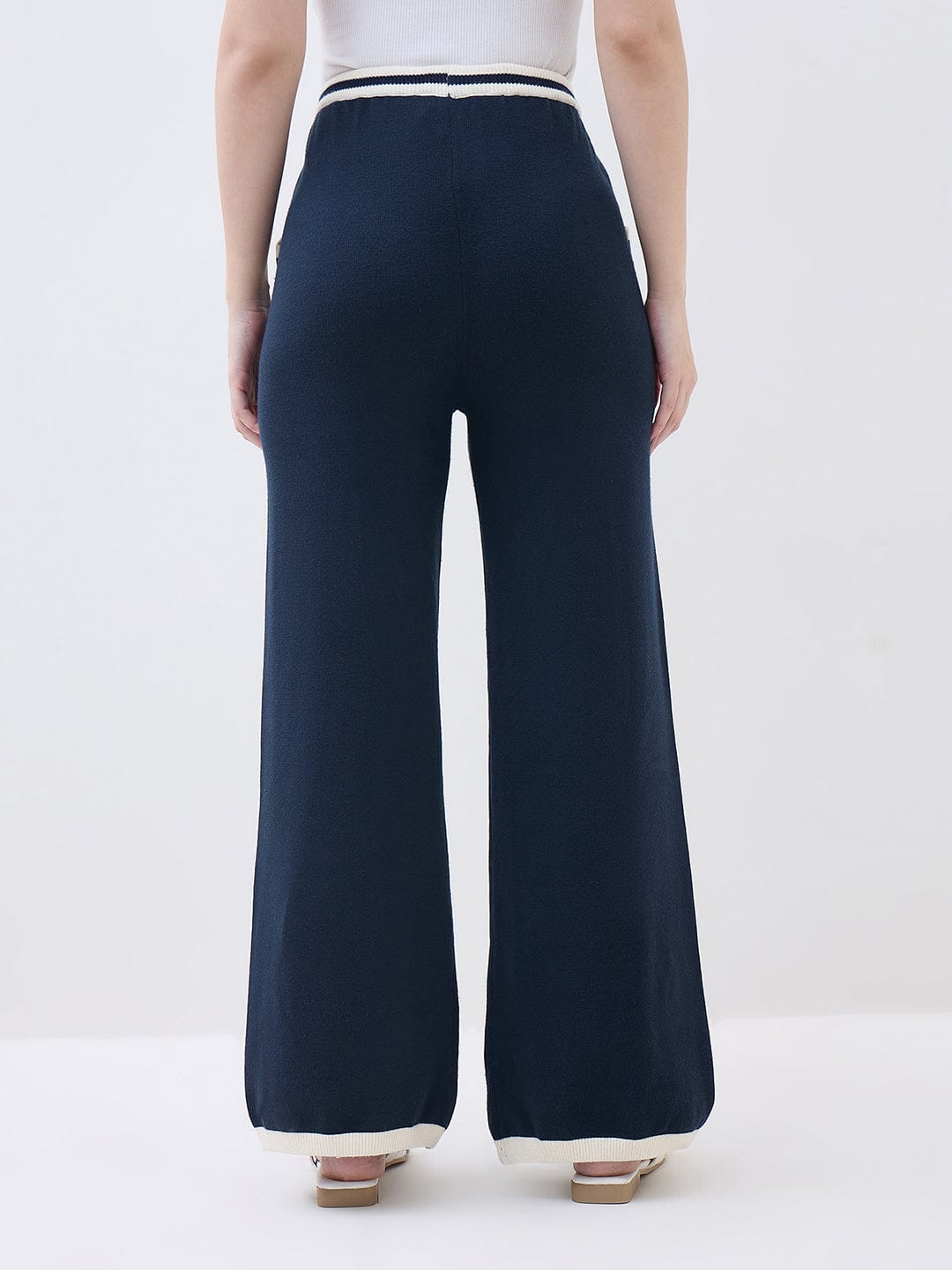 ELLE Women Blue Regular Fit Sweatpant