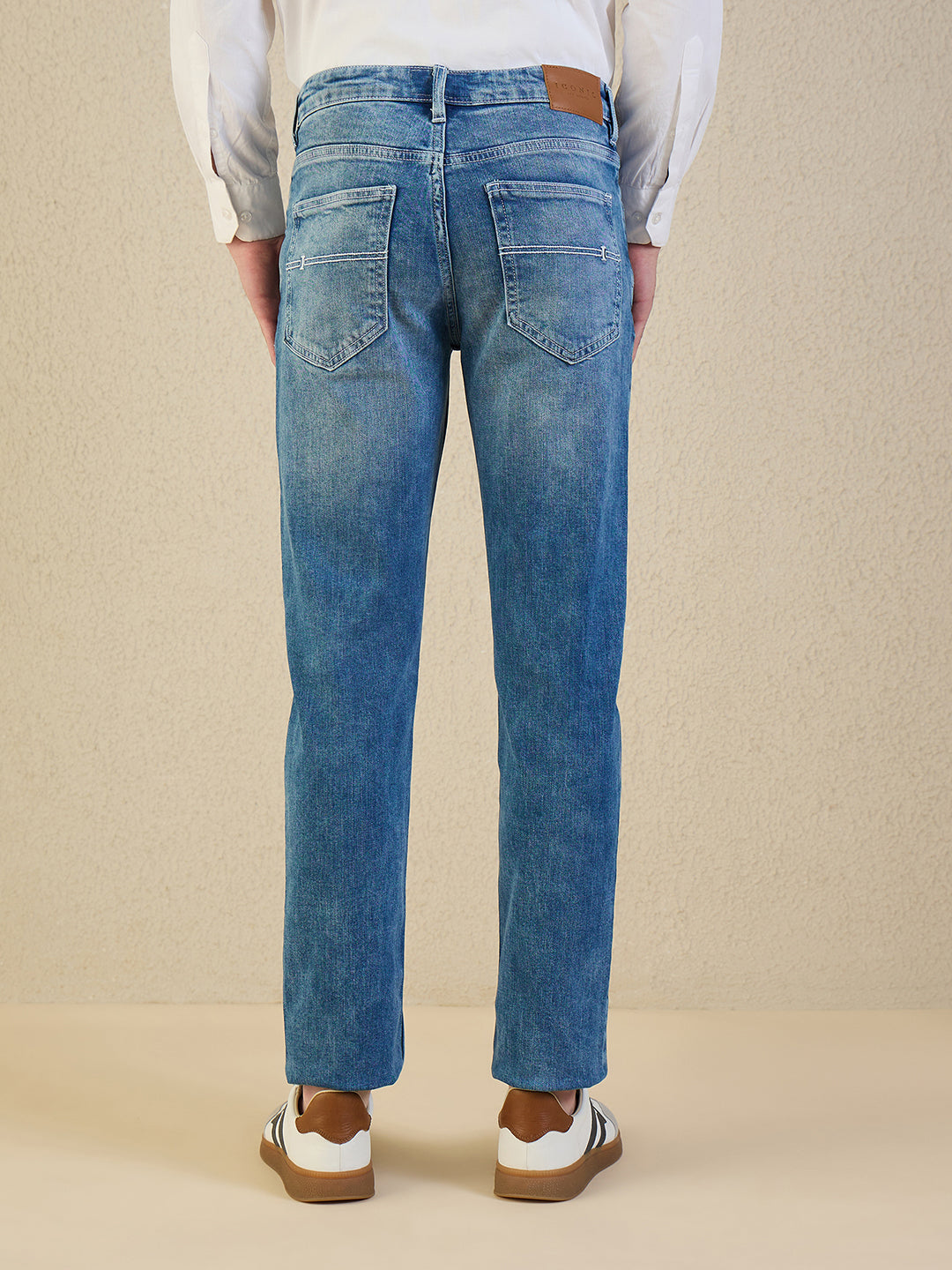 ICONIC Men Blue Slim Fit Jeans