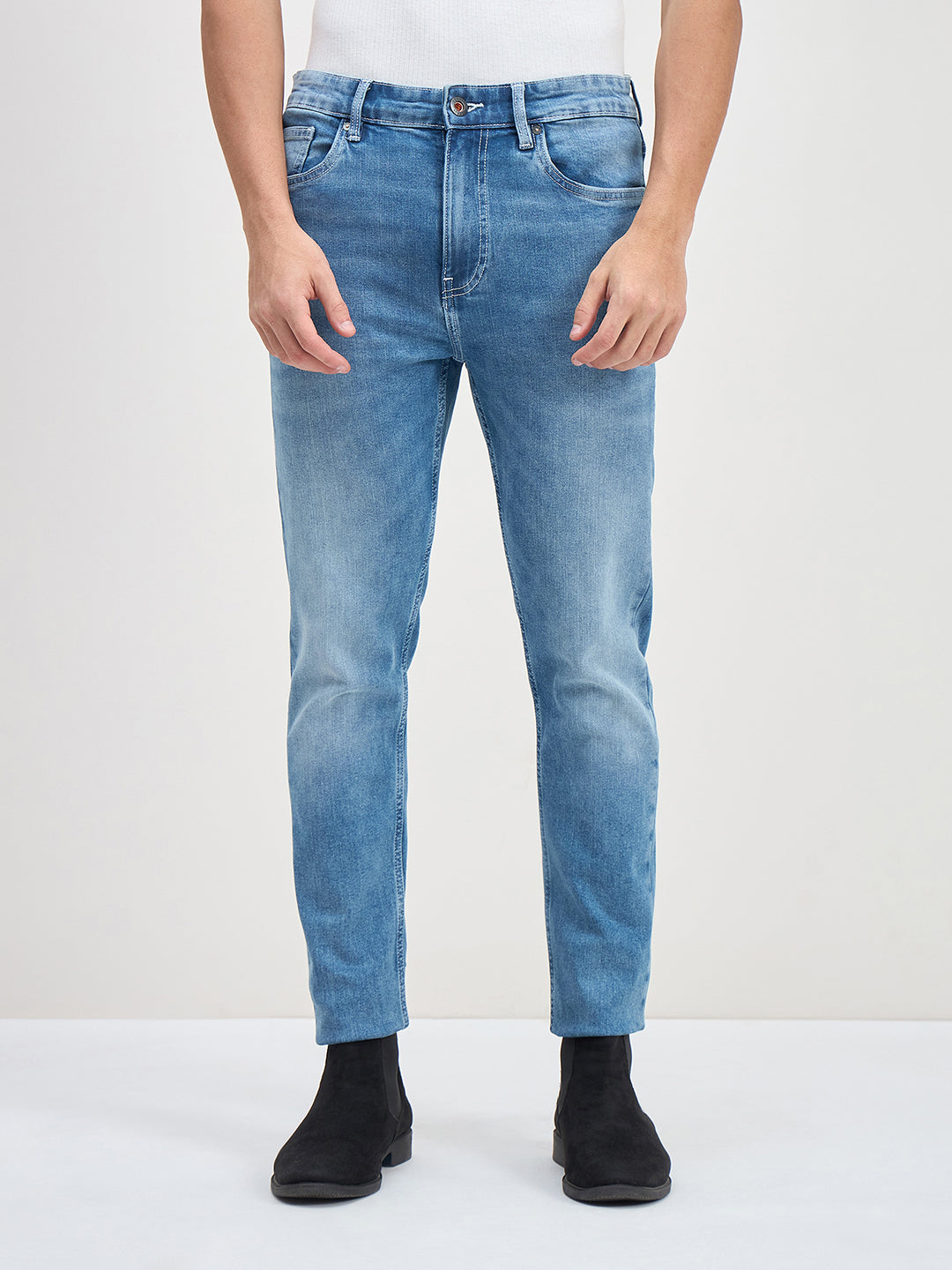 ICONIC Men Blue Slim Fit Jeans