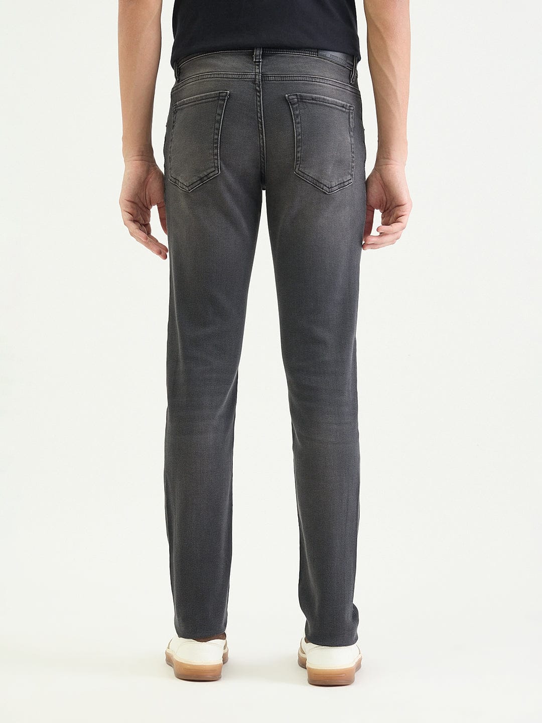 Antony Morato Men Super Skinny Fit Grey Solid Jeans