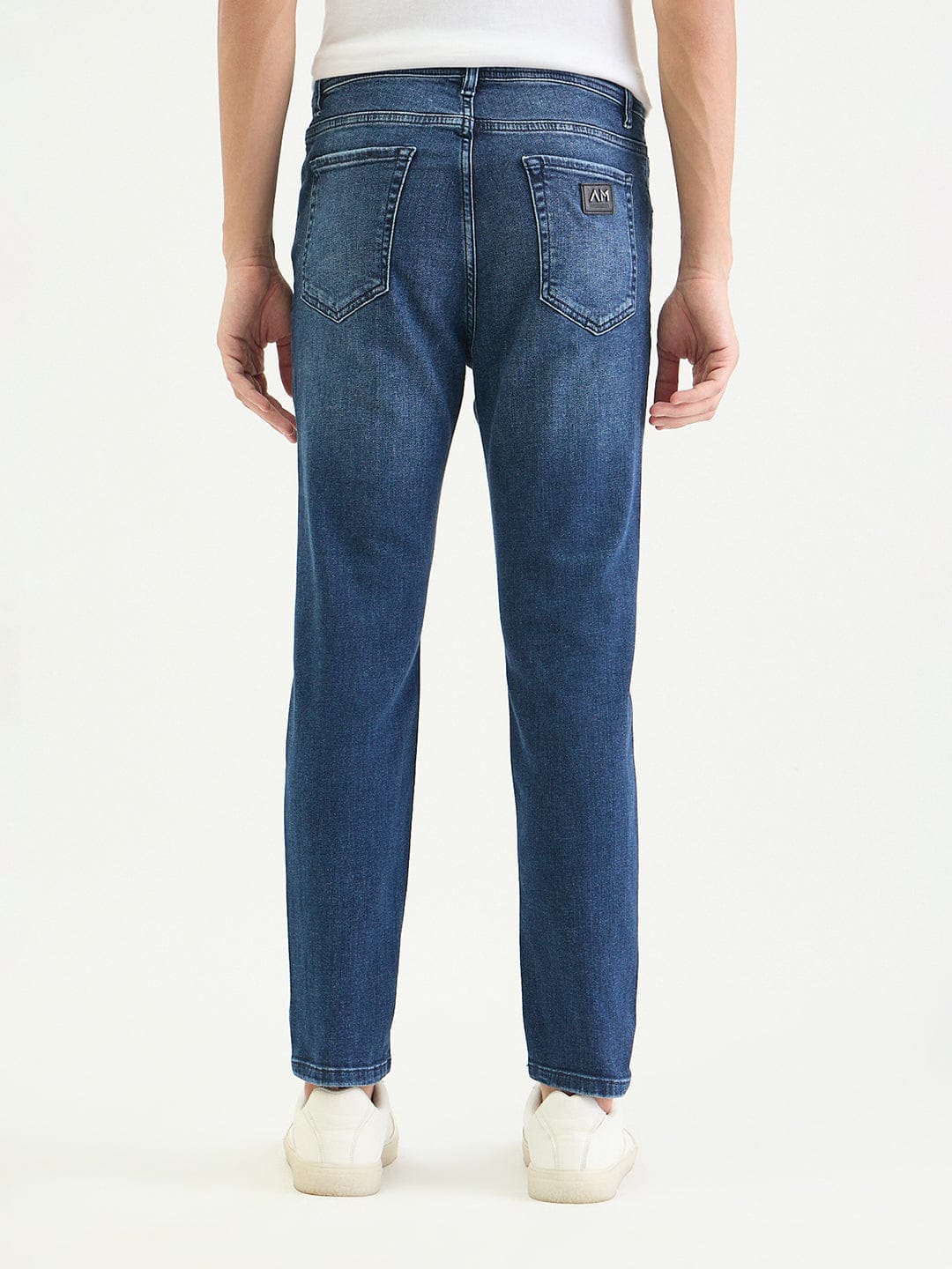 Antony Morato Men Skinny Fit Blue Solid Jeans